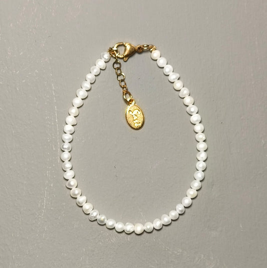 Zoetwater Parel Armband  Marije