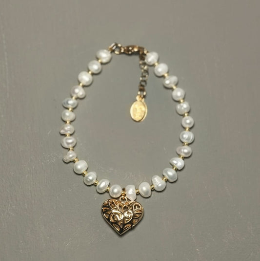Zoetwater Parel Armband Evelyn