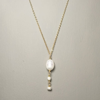 Zoetwater Parel Ketting Merle
