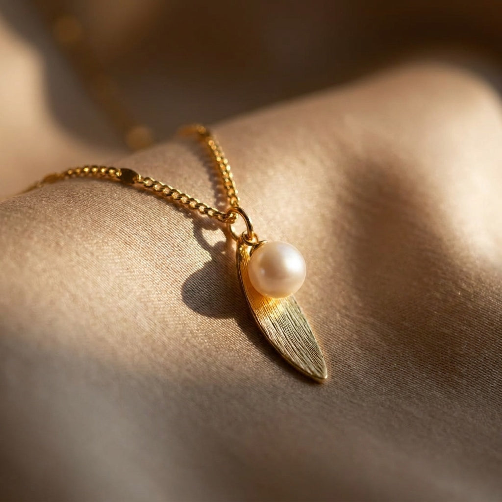 Zoetwater Parel Ketting Celia
