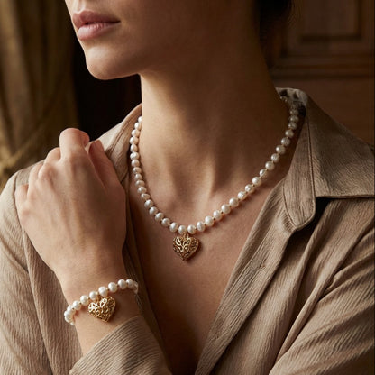 Zoetwater Parel Ketting Evelyn